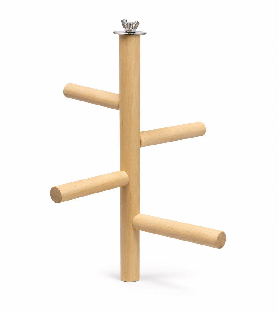 Luonnollinen puinen lintujen kiipeily orsi