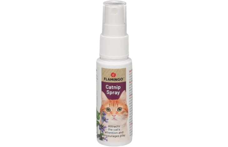 Kissan Kissanminttusuihke – Catnip Spray (Flamingo)