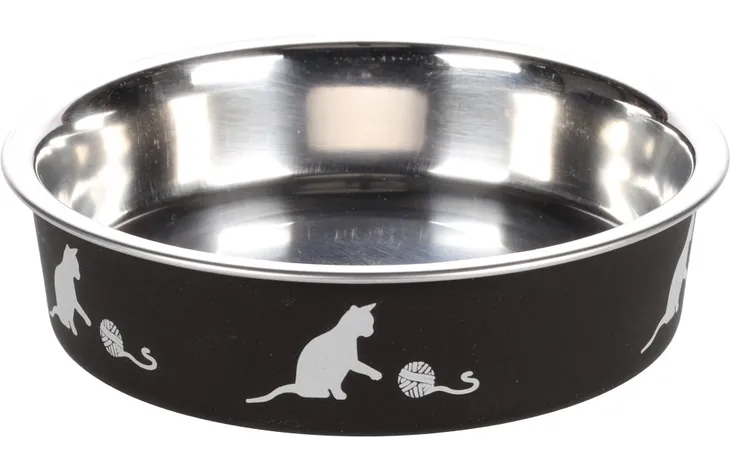 Kissan ruokakuppi Kena Black & Silver – Ø 11,5 cm (160 ml)