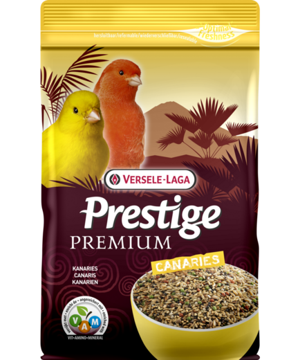 Prestige Premium Canary – Täysravinto kanarialinnuille 800 g