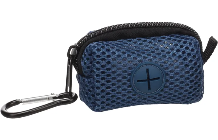 Kakkapussikotelo Misha Blue + 1 rulla – 9 × 4 × 4,5 cm