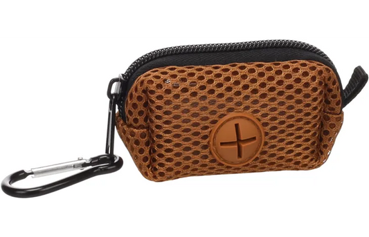 Kakkapussikotelo Misha Brown + 1 rulla – 9 × 4 × 5,5 cm