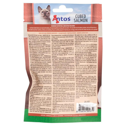 Antos Cat Treats Cubed Salmon 50 gr