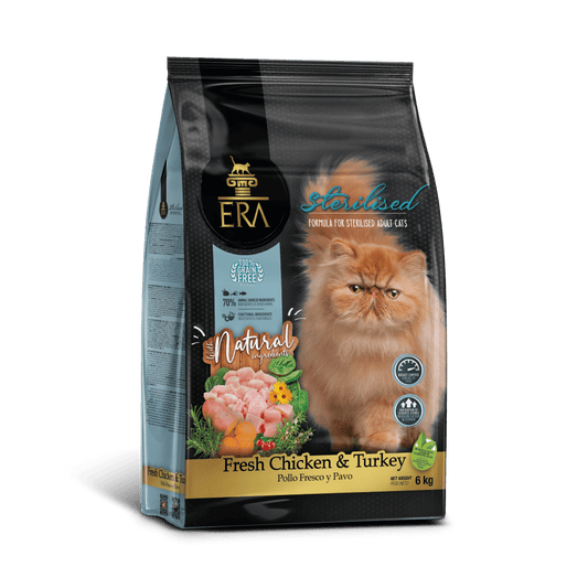 ERA Grain-Free Sterilised Adult – Fresh Chicken & Turkey  1.25g
