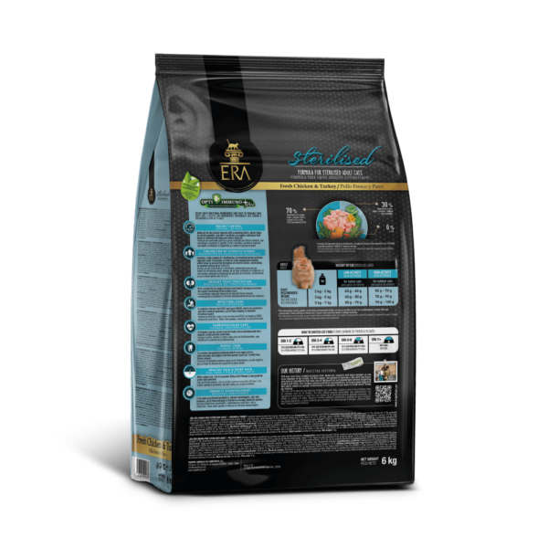 ERA Grain-Free Sterilised Adult – Fresh Chicken & Turkey  1.25g