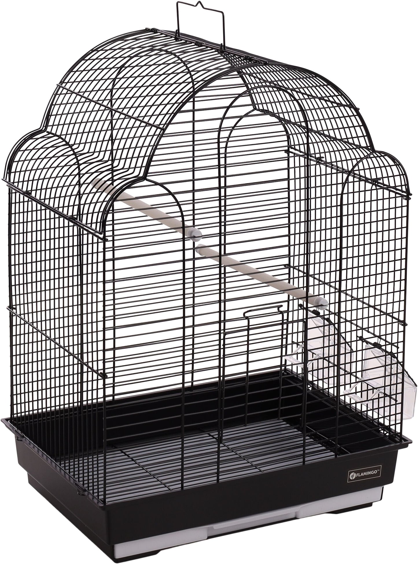 Lintuhäkki Bali Black - 42cm L x 30cm W x 57.5cm H