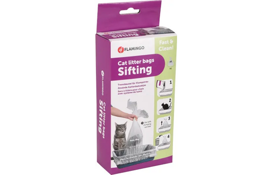 Kissan hiekkalaatikkopussit Sifting – 5 + 1 kpl