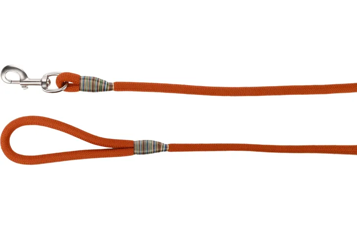 Koiran talutushihna Athos Cognac 1,3 m / 12 mm