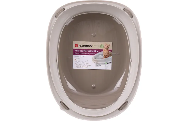 Kissan hiekkalaatikko Jota Taupe L – 39,5 × 56,5 × 19,5 cm