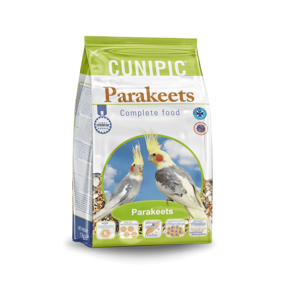 Cunipic Premium Parakeets Food – 1 kg
