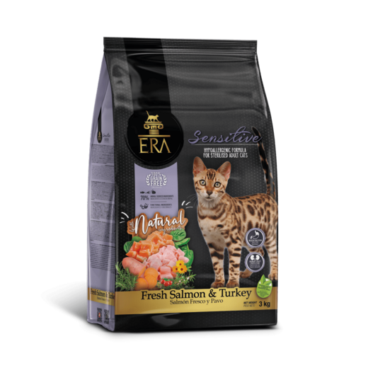 ERA Grain-Free Sterilized Sensitive Adult – Fresh Salmon & Turkey 1.25g
